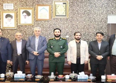 دیدار معاون سیاسی سپاه قدس استان با مدیر مخابرات منطقه گیلان 