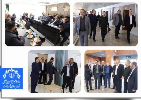 بازدید رئیس و اعضای شورا بهمراه شهردار رشت از راه آهن رشت