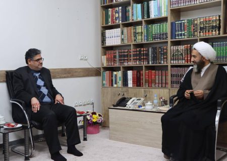 دیدار مدیرکل بنیاد مسکن انقلاب اسلامی استان با حجت الاسلام و المسلمین ابوالقاسم ابراهیمی نوری امام جمعه شهرستان رودسر