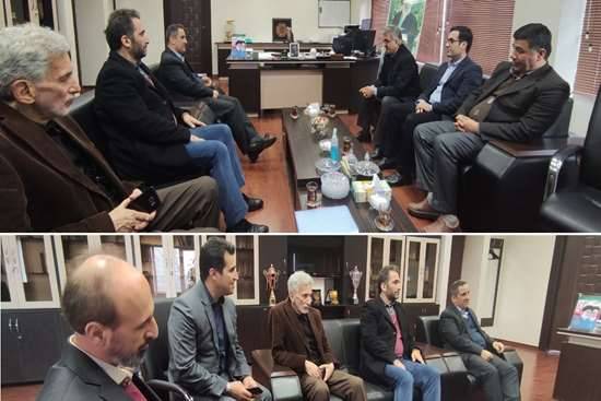 نشست مشترک رئیس دانشگاه علوم پزشکی گیلان با مدیرکل دیوان محاسبات استان