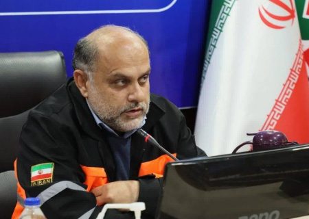 محور مواصلاتی گیلان درگیر برف