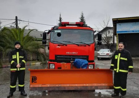آماده باش کامل شرکت شهرک های صنعتی استان گیلان به دنبال برودت هوا و بارش باران و برف