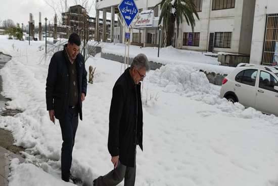 بازدید میدانی رئیس دانشگاه علوم پزشکی گیلان از مجتمع دانشگاهی لاکان