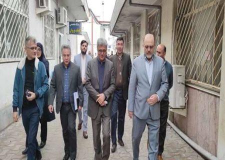 بازدید میدانی رئیس دانشگاه علوم پزشکی گیلان از مرکز آموزشی درمانی شفا