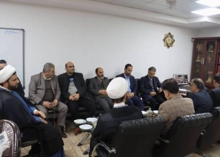 دیدار اعضای شورا و شهردار رشت با مدیرکل تبلیغات اسلامی گیلان