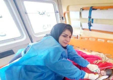به دنیا آمدن نوزاد عجول در داخل آمبولانس فوریتهای پزشکی ۱۱۵ در شهرستان تالش
