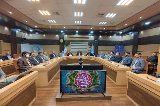 نشست صمیمی مدیر و کارکنان واحد حراست با رئیس دانشگاه علوم پزشکی گیلان