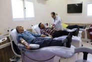 معاون فرهنگی و دانشجویی دانشگاه خون خود را اهدا کرد