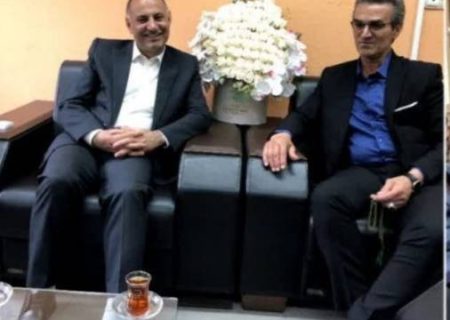 دیدار مدیر کل جمع آوری و فروش اموال تملیکی استان گیلان با محمدرضا فلاحتگر، مدیر کل راه و شهرسازی استان گیلان
