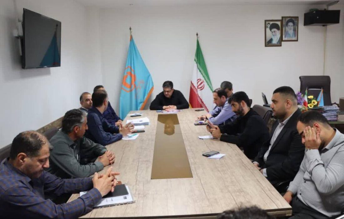 برگزاری ​جلسه شورای معاونین بنیاد مسکن انقلاب اسلامی گیلان در شهرستان لنگرود