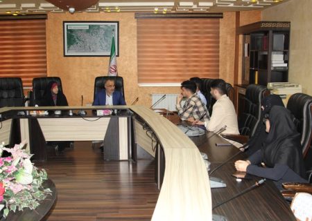 دیدار و تقدیر جمعی از دبیران کانون های فرهنگی دانشجویی دانشگاه آزاد اسلامی از رئیس شورای شهر رشت