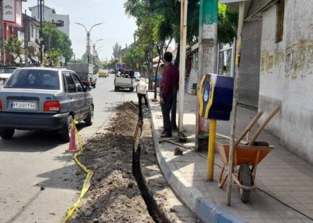 اجرای طرح اختصاصی بانک ملی شعبه سنگر به فیبرنوری در منطقه گیلان