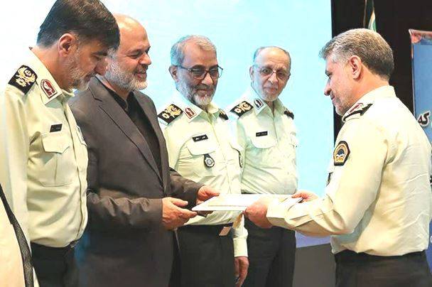 فرمانده انتظامی استان گیلان فرمانده برتر سال ۱۴۰۲ کشور شد