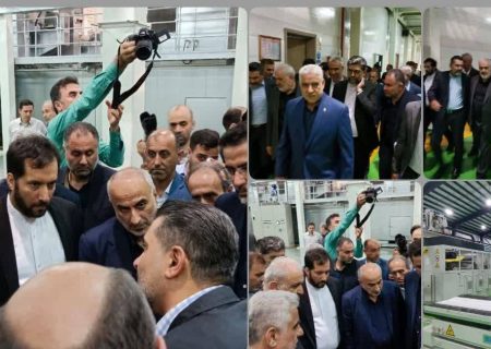 بازدید وزیر صمت و استاندار گیلان از شهرک صنعتی سفیدرود رشت