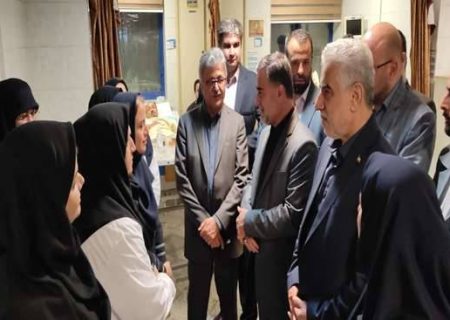 بازدید سرپرست معاونت امور مجلس و نماینده ویژه سرپرست ریاست‌ جمهوری از مرکز آموزشی درمانی ولایت