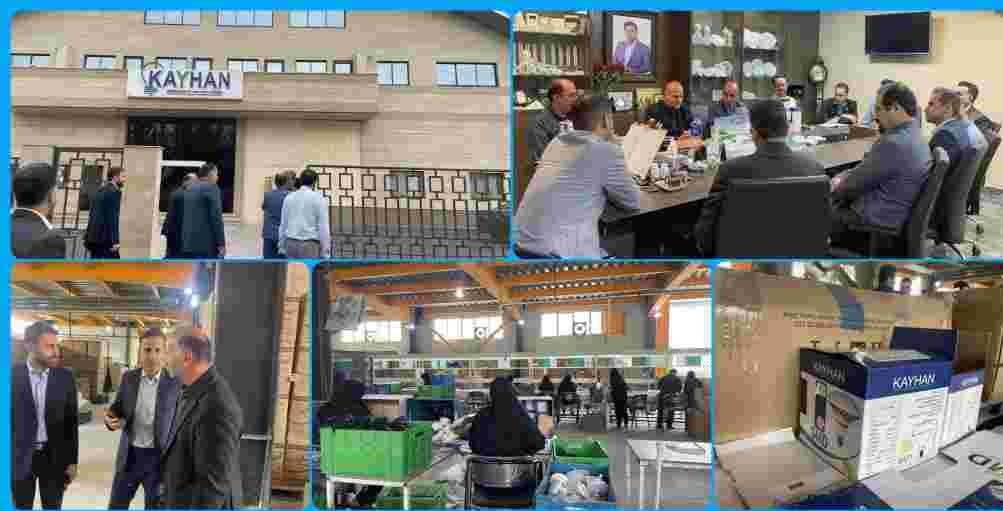 بازدید نخبگان دانشگاهی از واحدهای صنعتی مستقر در شهرک صنعتی سفیدرود رشت