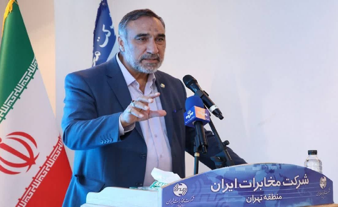 آیین بهره برداری از ۵۰ هزار پورت فیبرنوری مخابرات تهران برگزار شد