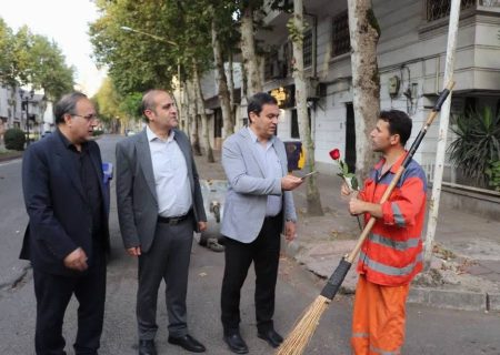 از پاکبانان شریف رشت تقدیر شد