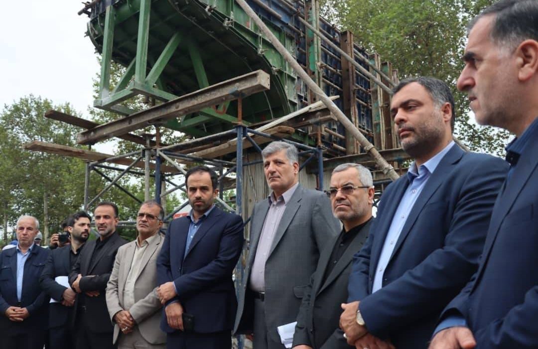 بازدید مجمع نمایندگان استان گیلان با همراهی رئیس،اعضای شورای اسلامی و شهردار رشت از پروژه های طرح میثاق رشت