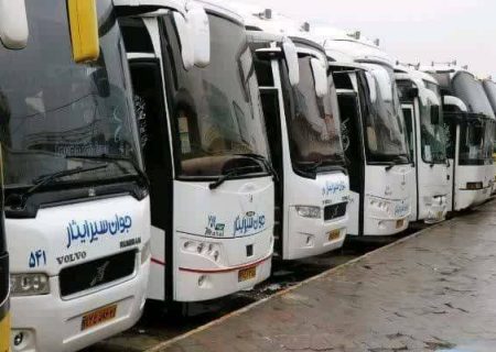 بیش از ۱۰۰دستگاه اتوبوس در گیلان برای جابه‌جایی زائران اربعین آماده می‌شود
