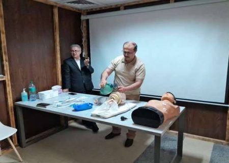 برگزاری کارگاه آموزش مداوم ACLS و BLC و کنترل راه هوایی