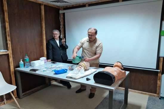 برگزاری کارگاه آموزش مداوم ACLS و BLC و کنترل راه هوایی