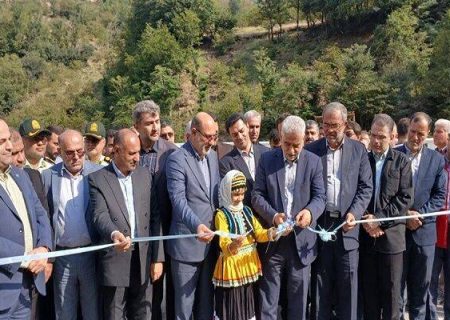 پل و راه کاکرود بخش رحیم آباد شهرستان رودسر به بهره‌برداری رسید