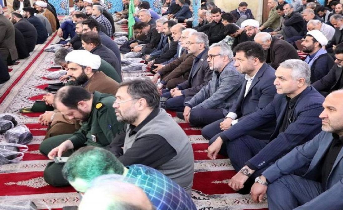 حضور مدیر و کارکنان مخابرات منطقه گیلان در محکومیت جنایات رژیم جعلی صهیونیستی ‌و‌‌ شهادت سید حسن نصرالله در رشت