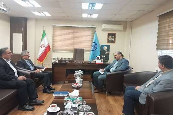 نشست مشترک نماینده آستارا با رئیس دانشگاه علوم پزشکی گیلان