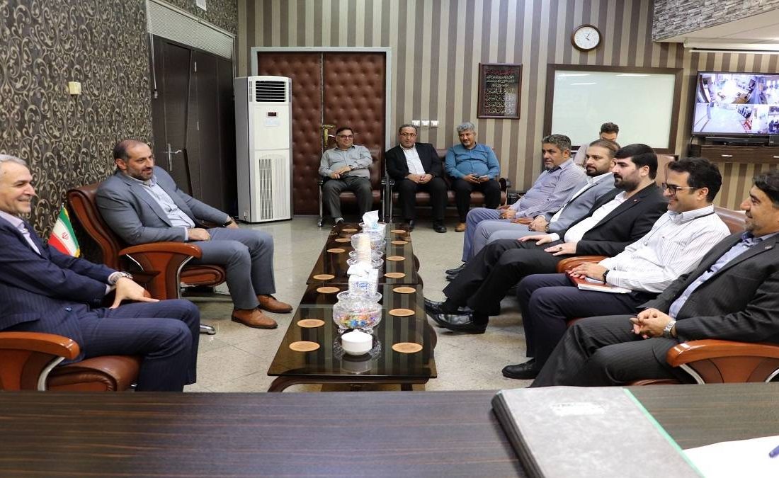دیدار نماینده مجلس و شهردار شهرستان آستارا با مدیر مخابرات منطقه گیلان