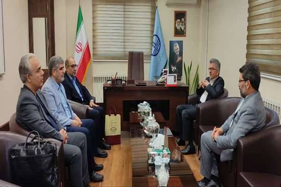 رایزنی رئیس دانشگاه علوم پزشکی گیلان با بخش غیردانشگاهی جهت گسترش خدمات تصویربرداری پزشکی