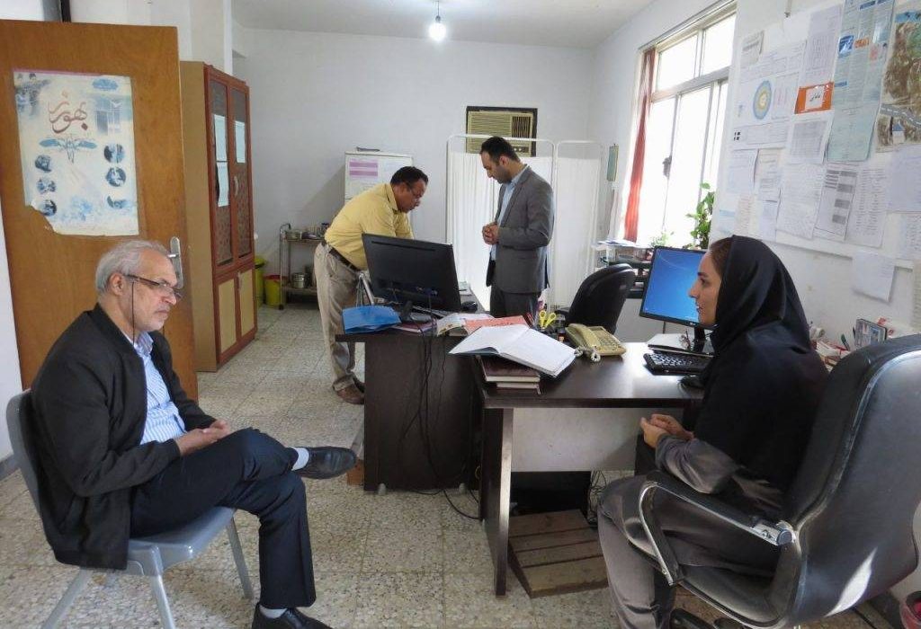 پایش گروهی از ۸ مرکز خدمات جامع سلامت شهرستان تالش