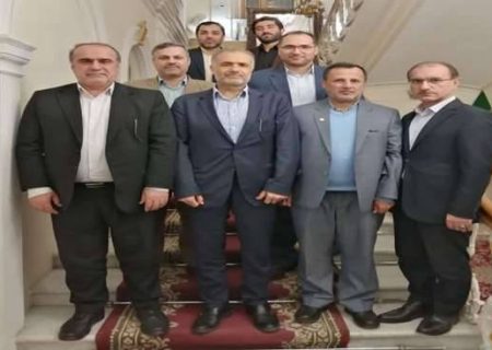 اعضای ایرانی اتحادیه دانشگاه های دولتی حاشیه خزر با سفیر ایران در روسیه دیدار کردند