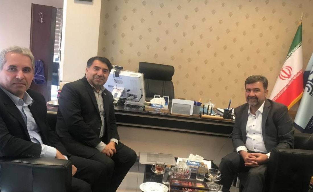 دیدار معاون تجاری و امور مشتریان مخابرات منطقه گیلان با معاون تجاری شرکت مخابرات ایران