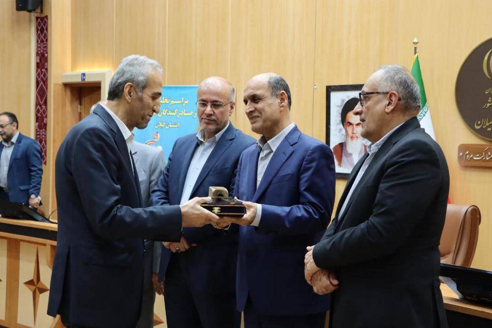 صادرکنندگان نمونه استان گیلان تجلیل شدند