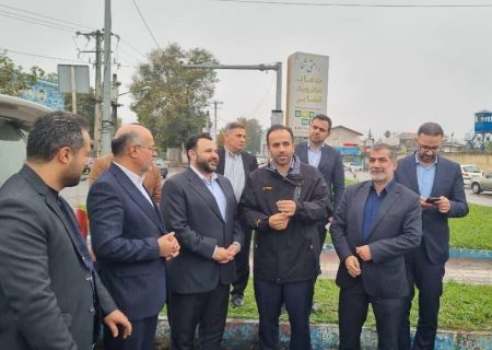 تقدیر مدیرعامل بانک شهر و هیئت همراه از برنامه های عمرانی در حال اجرای شهر رشت