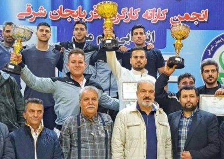 درخشش تیم کاراته کارگری شرکت سیمان خزر با کسب مقام دومی در مسابقات قهرمانی کاراته کارگران کارخانجات کشور در استان آذربایجان شرقی