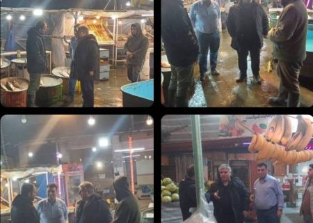 بازدید میدانی و تعدیل روشنایی اصناف گیلان به منظور جلوگیری از خاموشی بخش خانگی