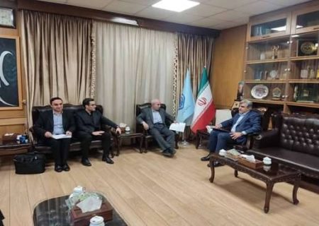 دیدار معاون توسعه دانشگاه به همراه نماینده مردم رشت و خمام در مجلس شورای اسلامی با مدیرعامل سازمان تامین اجتماعی کشور