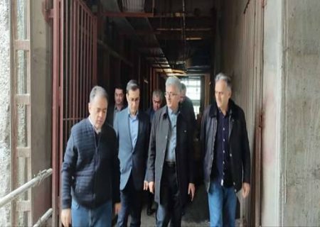 بازدید رئیس دانشگاه علوم پزشکی گیلان از سایت آزمون و بیمارستان ۴۲۱ تخت‌خوابی لاکان