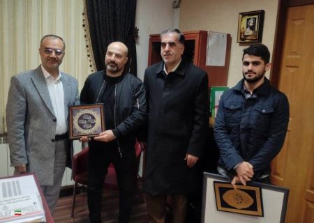 تقدیر رئیس شورای اسلامی و رئیس کمیسیون برنامه و بودجه شورای رشت از نائب قهرمان کشتی فرنگی