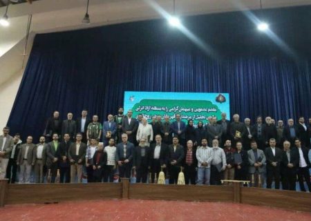 آیین تجلیل از مرشدان و قهرمانان ورزش زورخانه‌ای و كشتی پهلوانی گیلان