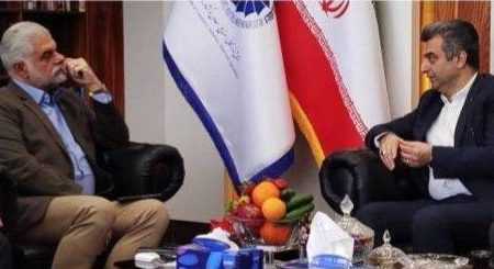 دیدار مدیرکل پست با رییس اتاق بازرگانی، صنایع، معادن و کشاورزی گیلان