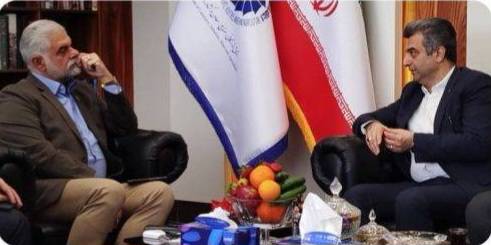 دیدار مدیرکل پست با رییس اتاق بازرگانی، صنایع، معادن و کشاورزی گیلان