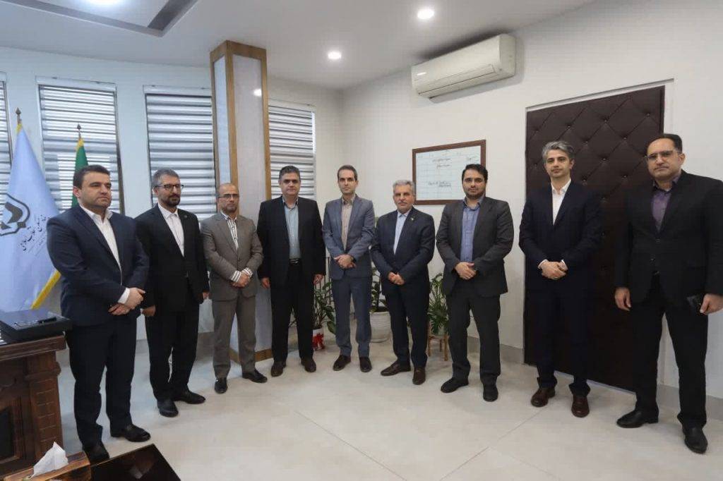 ملاقات مدیران کل شورای هماهنگی راه و شهرسازی استان گیلان با مدیرکل بنیاد مسکن انقلاب اسلامی