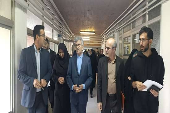 بازدید سرزده رئیس دانشگاه علوم پزشکی گیلان از سلف دانشکده پرستاری شهید بهشتی