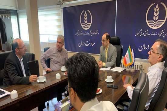 نشست هم اندیشی معاون درمان و معاون بهداشتی دانشگاه علوم پزشکی گیلان با مدیر بهداشت و درمان سازمان زندان های استان گیلان