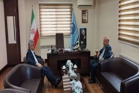 دیدار رئیس مجمع نمایندگان گیلان با رئیس دانشگاه علوم پزشکی استان