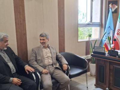دیدار فرماندار رشت با رئیس کل دادگستری استان گیلان