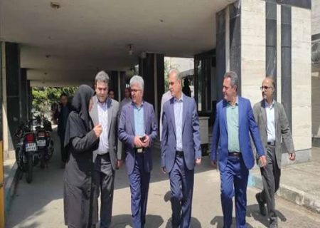 بازدید استاندار گیلان از پیشرفت ۸۵ درصدی طرح توسعه بیمارستان شهید بهشتی انزلی